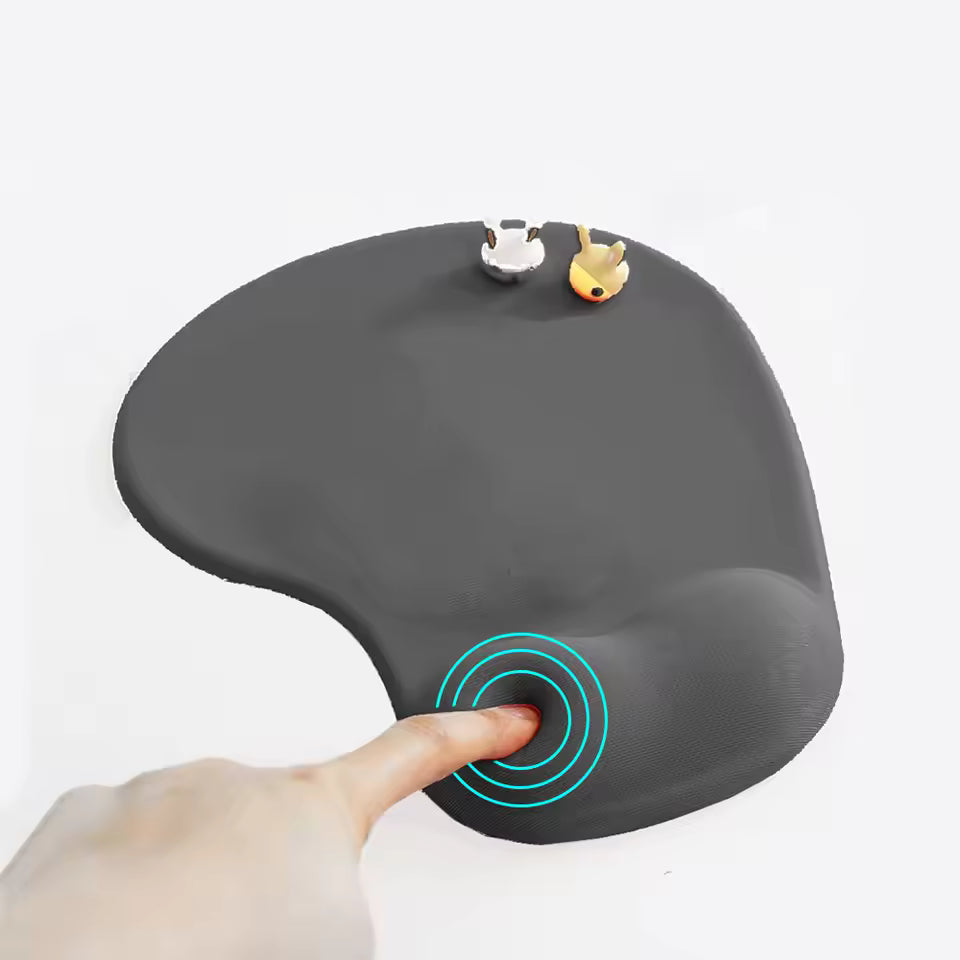 Alfombrilla para ratón ergonómica.